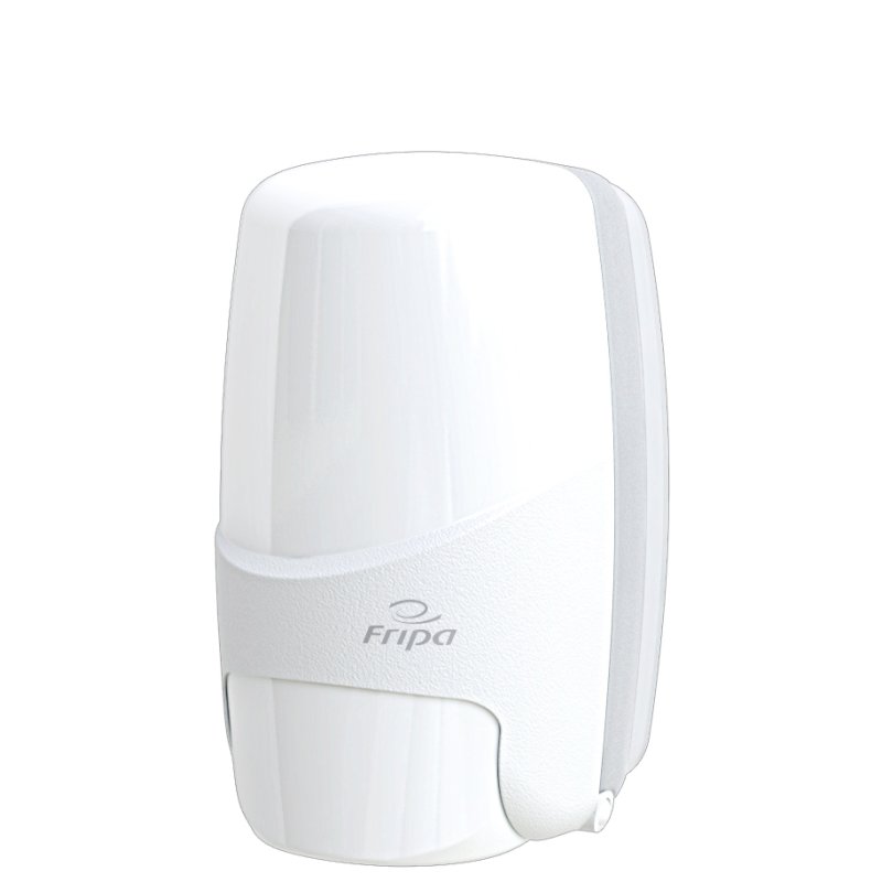 fripa distributeur de savon mural, rechargeable, fermable, 1 litre